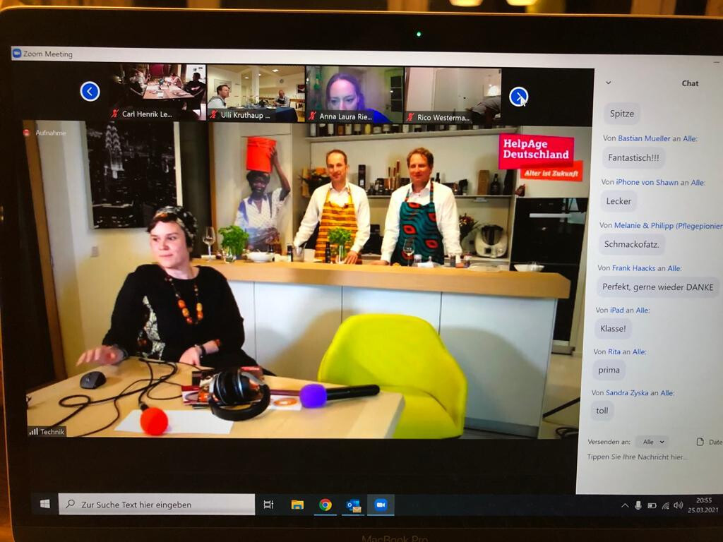 Initiatoren Karsten Wulf & Gunnar Sander mit Moderatorin Nadine Fels.