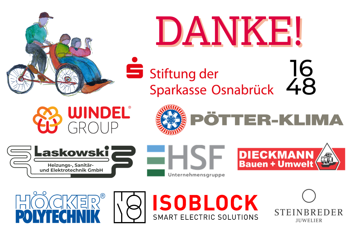 Logos der Unterstützer.