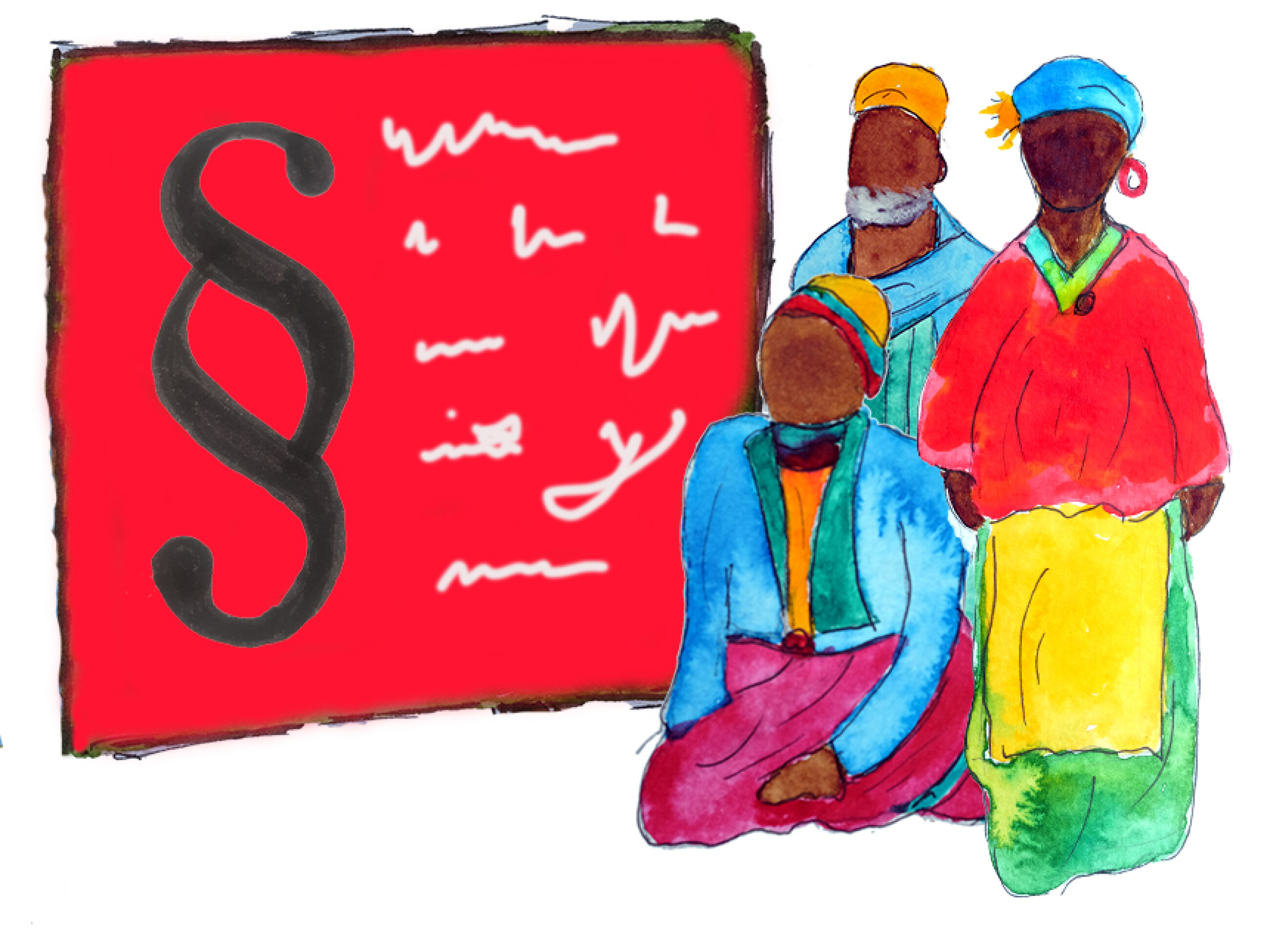 Illustration von Altenrechten