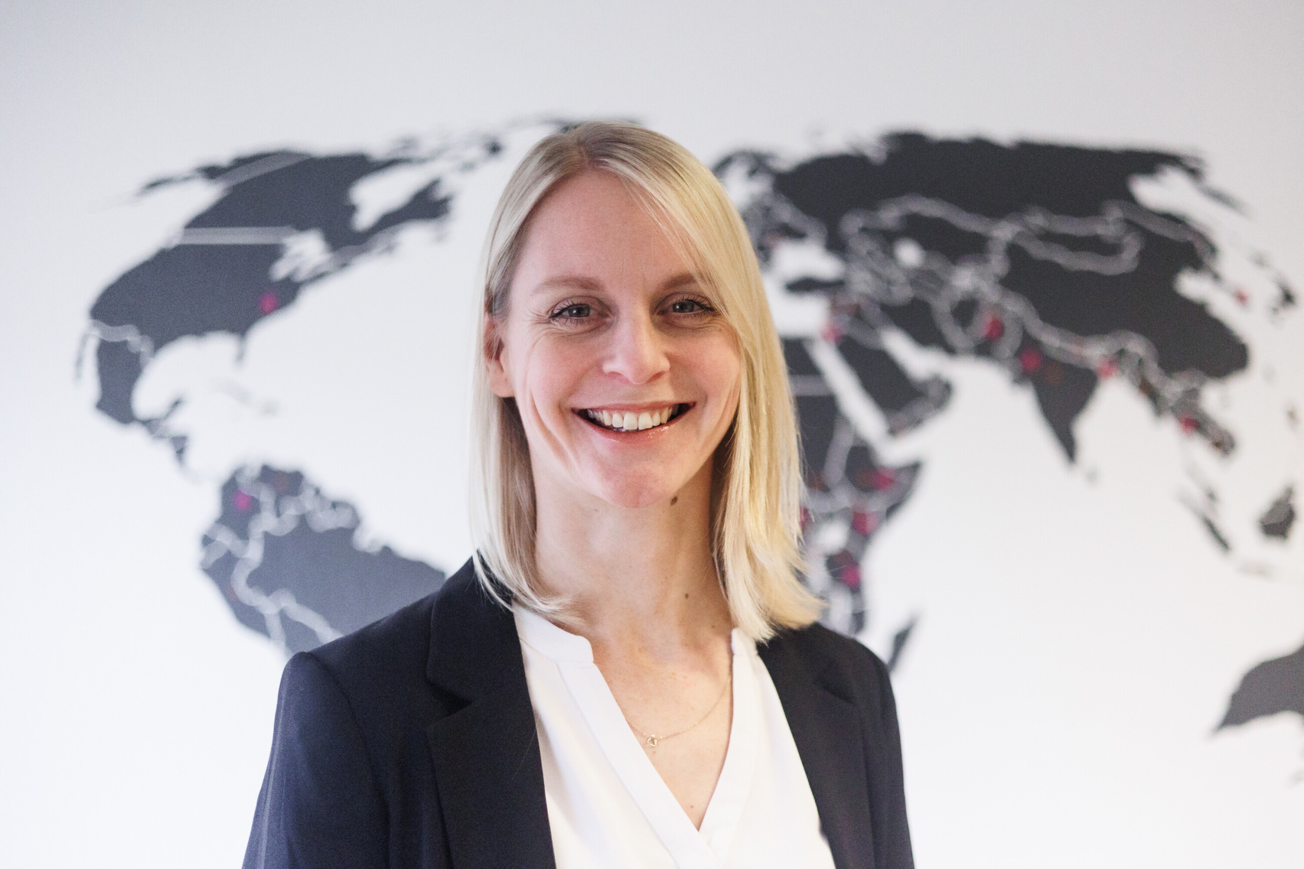 Person schaut in die Kamera